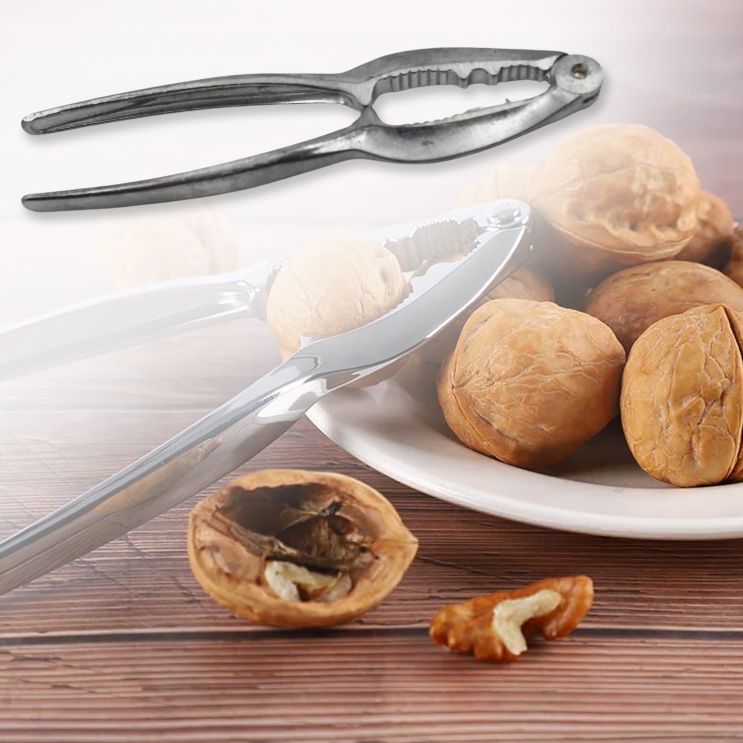 SMALL WALNUT CRACKER, LUXURY DIE CAST STAINLESS ALLOY NUT CUTTER WALNUT CLAMP PLIER PORTABLE SMART WALNUT AKHROT HOUSEHOLD OPEN CORE PLIERS FOR ALL NUTS SMALL WALNUT CRACKER, LUXURY DIE CAST STAINLESS ALLOY NUT CUTTER WALNUT CLAMP PLIER PORTABLE SMART WALNUT AKHROT HOUSEHOLD OPEN CORE PLIERS FOR ALL NUTS
